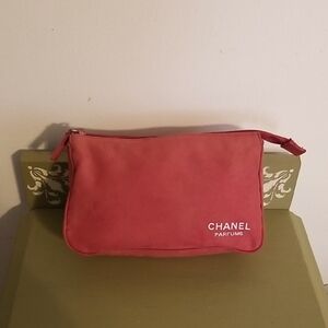 Chanel Parfums Authentic Cosmetic Bag